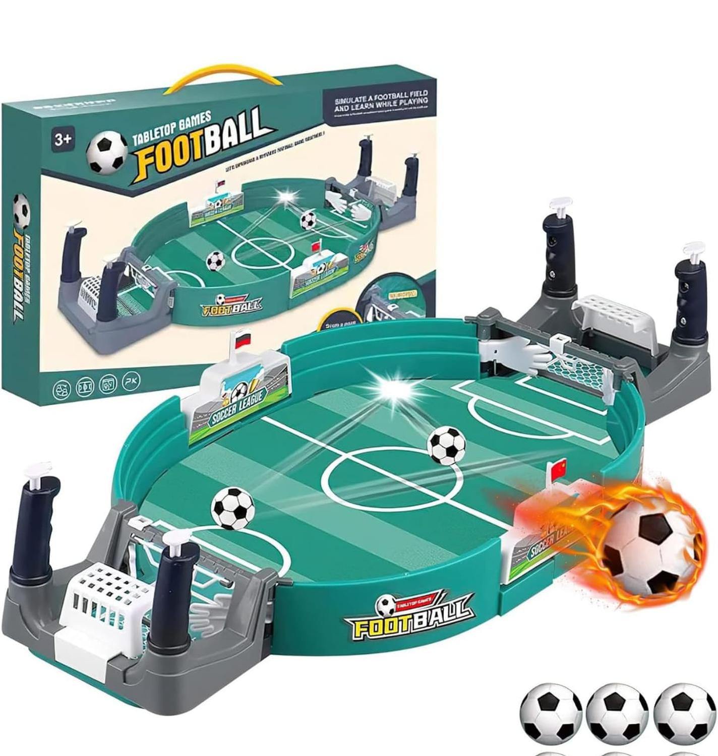 Futbol De Mesa Portátil Mini Cancha De Juego