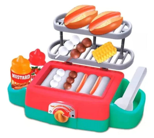 Juego De Parrilla Y Completos Para Niños
