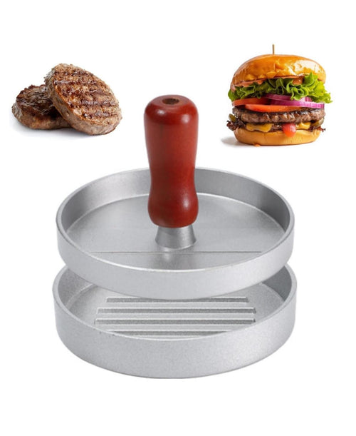 Prensa Y Molde Para Hamburguesas Individual