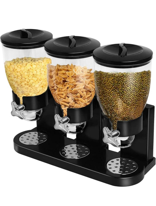 Dispensador De Cereal Triple Dispensador Hermético