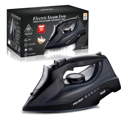 Plancha Vapor Electrica RAF R1116B