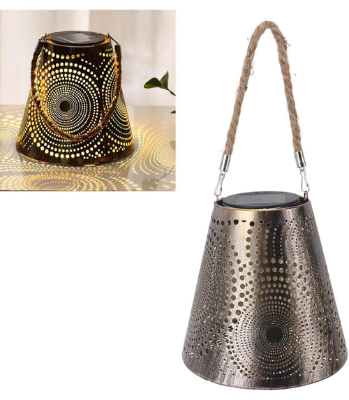 Lampara Solar Colgante Para Exterior