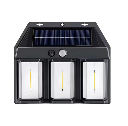 Lampara Solar Led Con Sensor De Movimiento