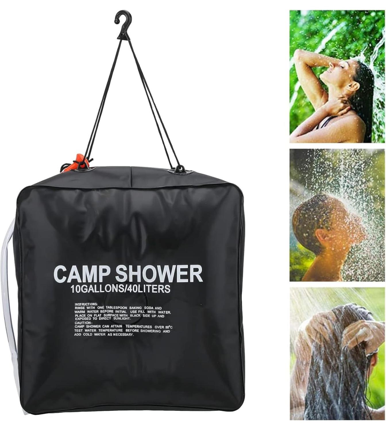 Ducha Portátil Solar 40 LTS Camping Playa Outdoor