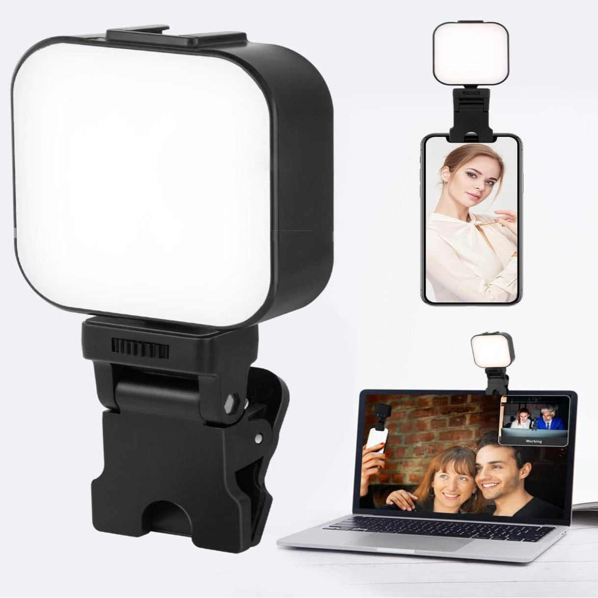 Luz Led Para Selfie Computador Celular Y Tablet
