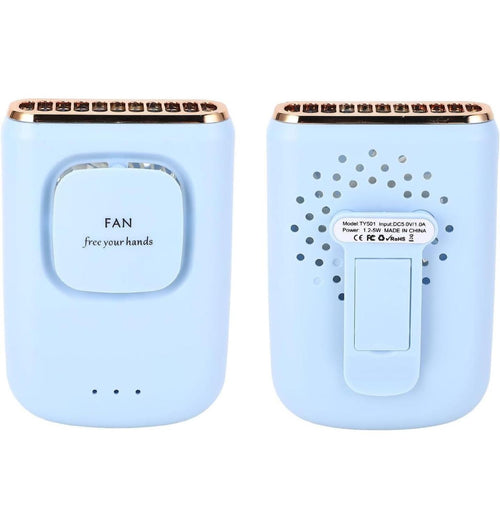 Ventilador De Cuello Colgante Portátil Recargable