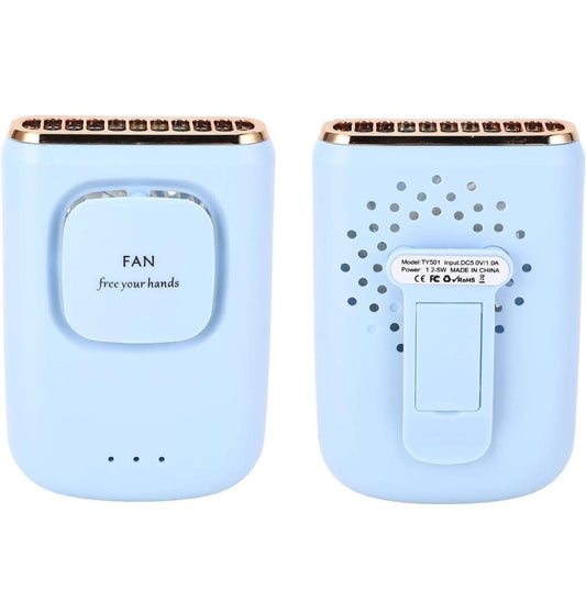 Ventilador De Cuello Colgante Portátil Recargable