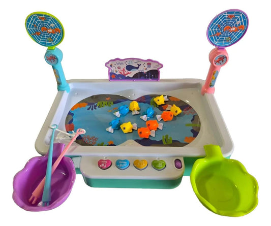 Juegos De Pesca Didactico Con Sonido 2 En 1