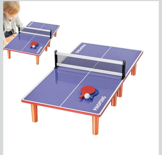 Mini Mesa De Juego Ping Pong Portátil