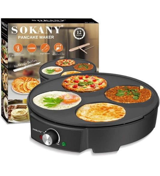 Maquina Para Crepes Panquequera Antiadherente