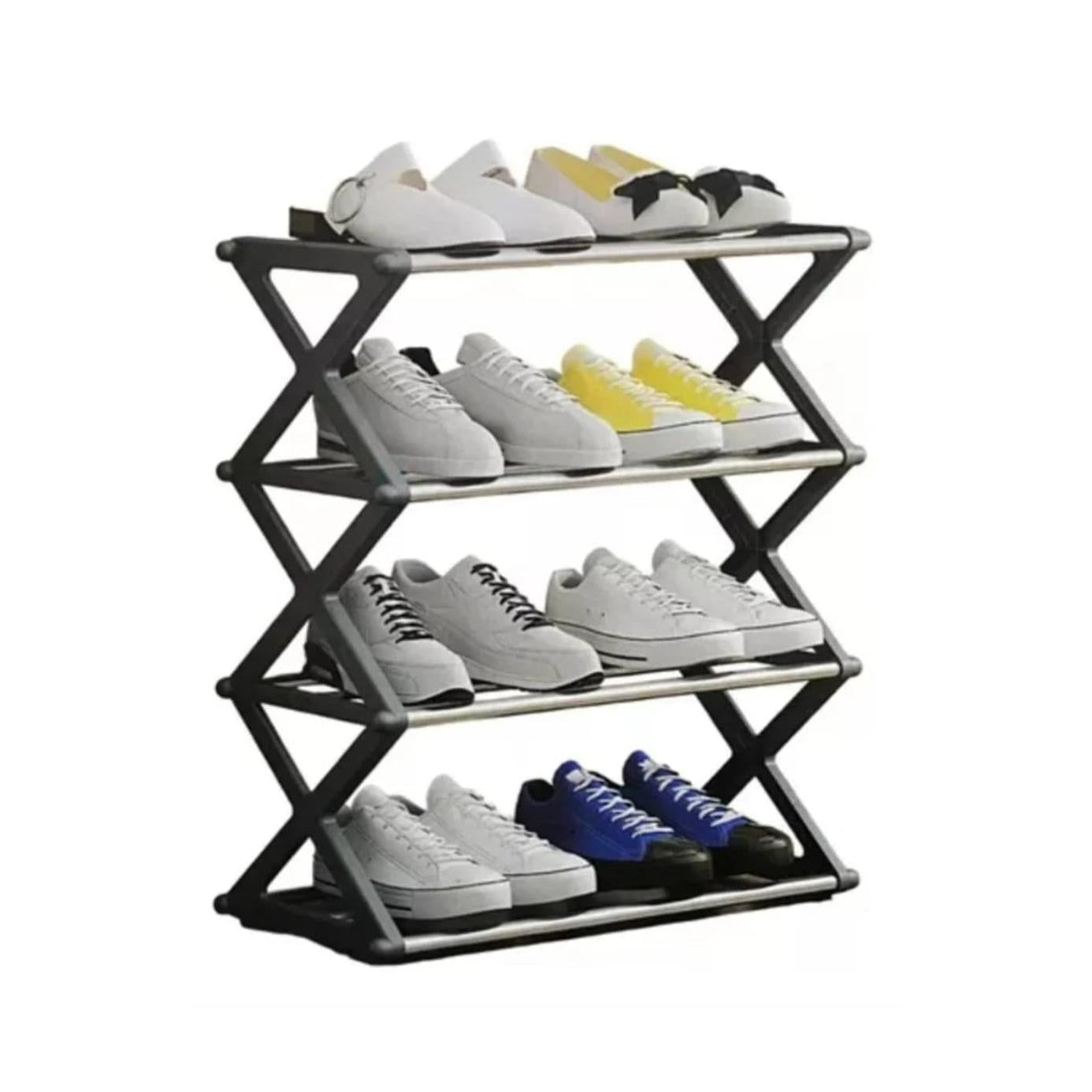 Organizador De Zapatos Plegables 4 Niveles