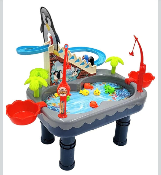 Juego De Pesca Magneticos 2 En 1 Para Niños