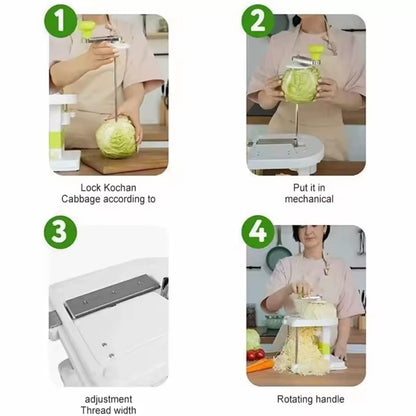 Rallador De Repollo Manual Maquina Cortadora