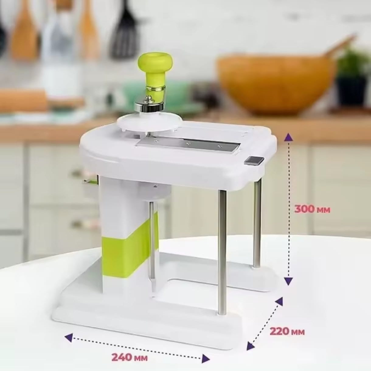 Rallador De Repollo Manual Maquina Cortadora