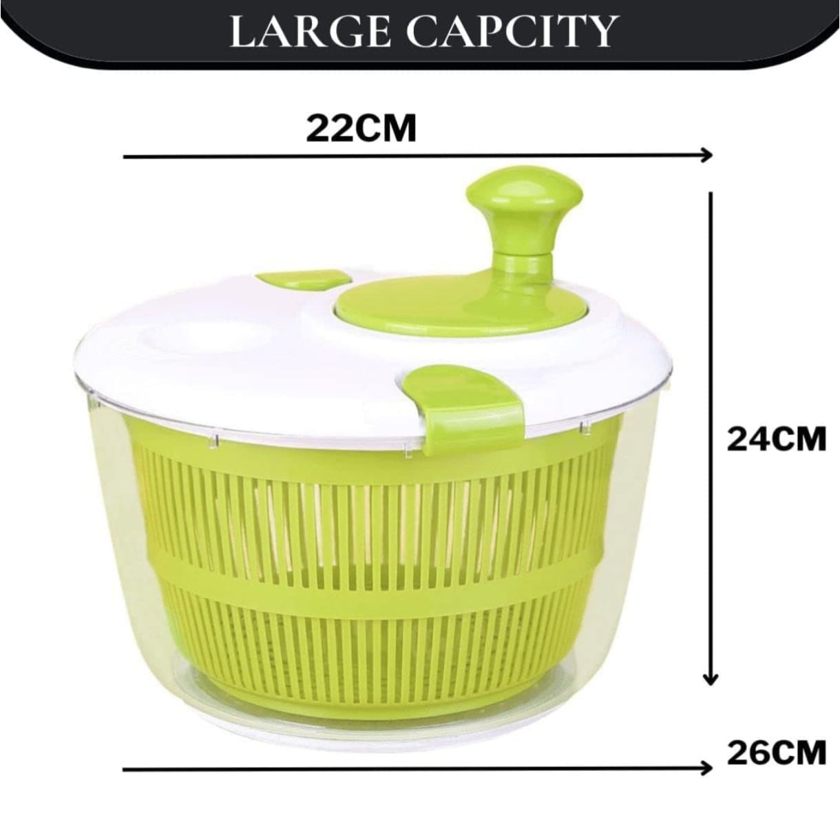 Secador de Fruta y Verduras Giratorio