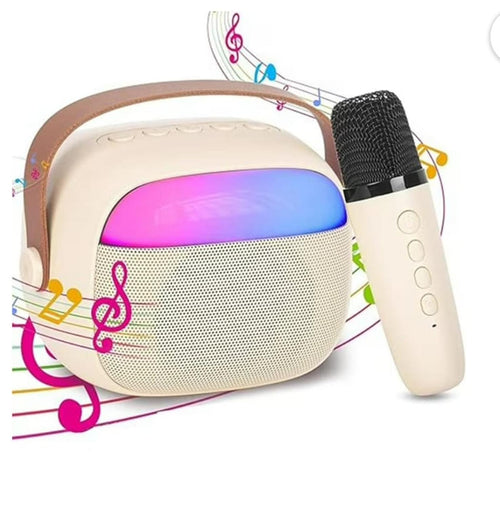 Parlante Bluetooth Con Luz Y 1 Microfono