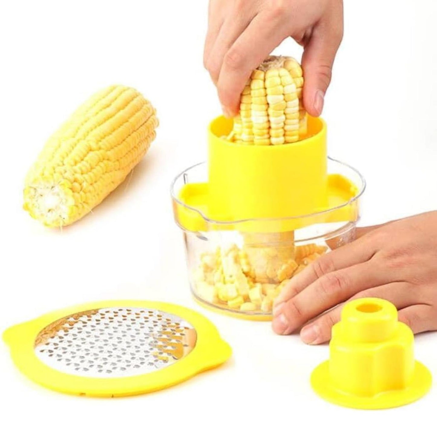 Pelador De Choclo Manual Desgranador De Maíz