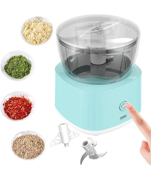 Picador Moledor De Verduras Recargable USB