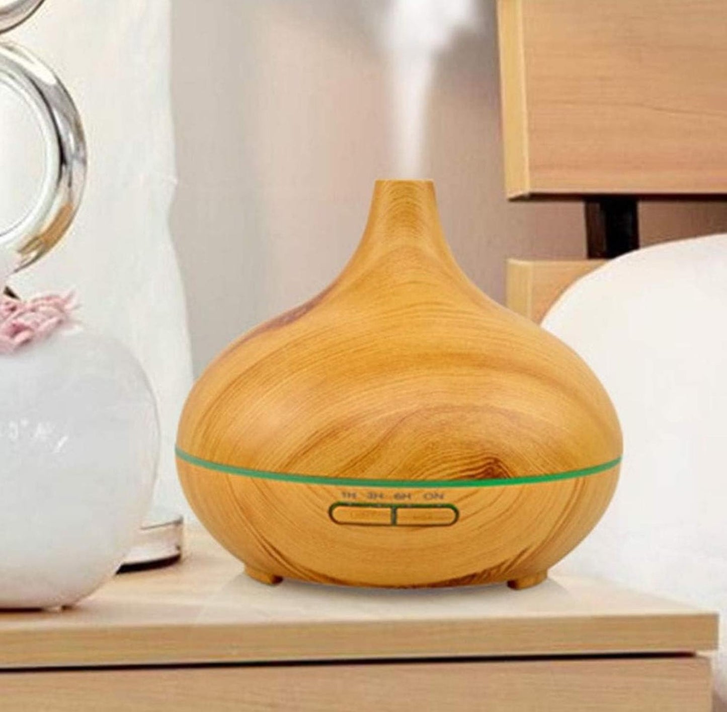 Humificador Difusor De Aceite Con Control Remoto