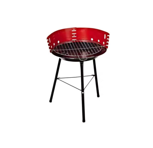 Parrilla A Carbon Redonda Portátil